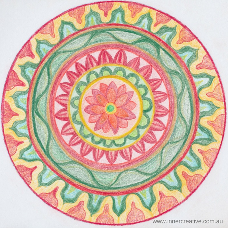 A mandala designed by Inner Creative to celebrate the festive season.