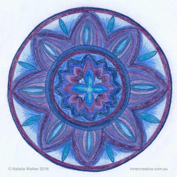 Inner Creative Mandala Inspiration - Cleanse and Purify Mandala - innercreative.com.au