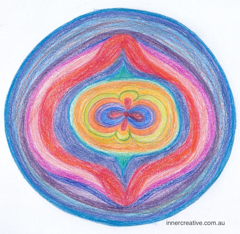 Inner Creative Mandala Inspiration - Chrysalis - innercreative.com.au