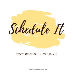Procrastination Buster Tip 16