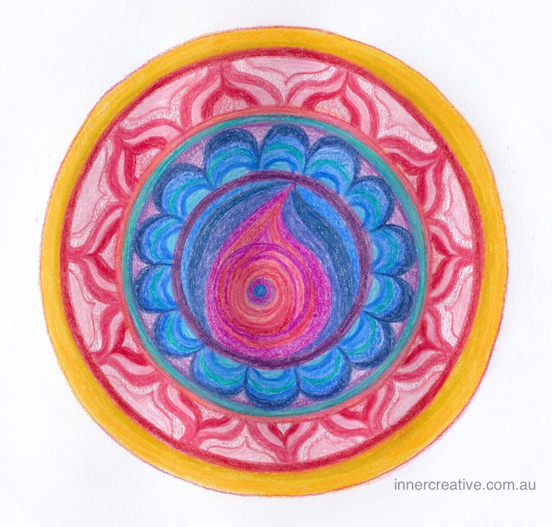 Inner Creative Mandala Inspiration - Kindness - innercreative.com.au