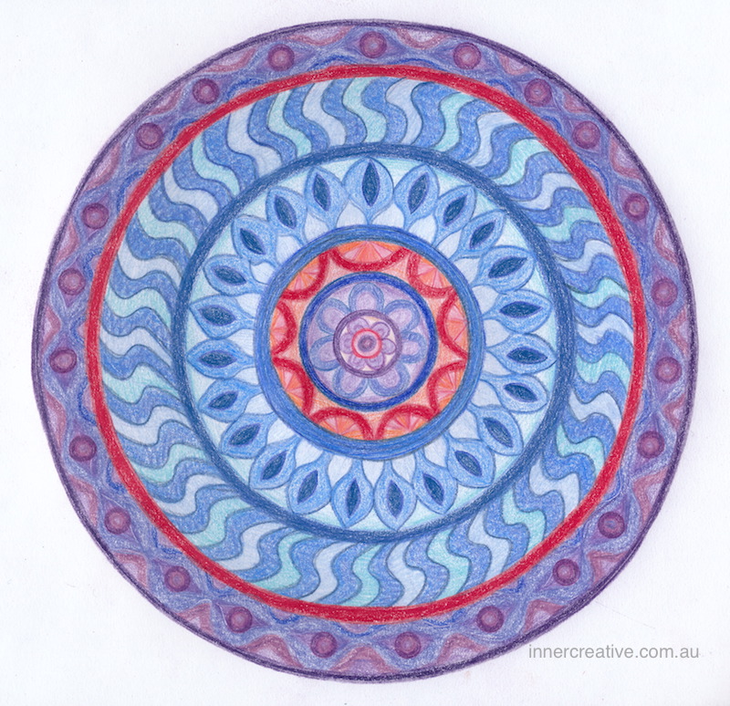 Inner Creative Mandala Inspiration - You are loveable. innercreative.com.au