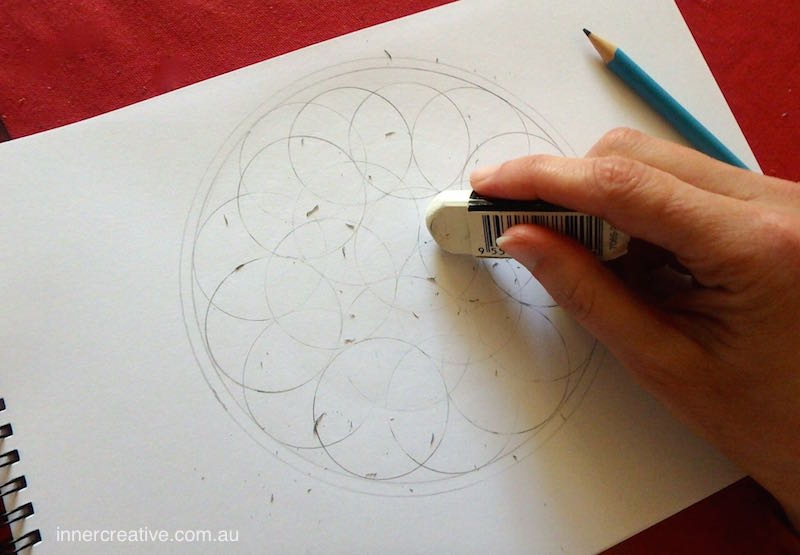 Inner Creative - Mandala Inspiration -DIY How to create the Mothers Day mandala - innercreative.com.au
