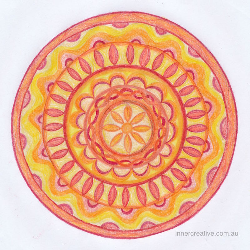 Inner Creative Mandala Inspiration - You are a treasure. Click to get a copy of the colouring page. innercreative.com.au