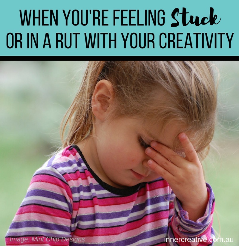 Inner Creative Blog - When you're feeling stuck or in a rut with your creativity. innercreative.com.au