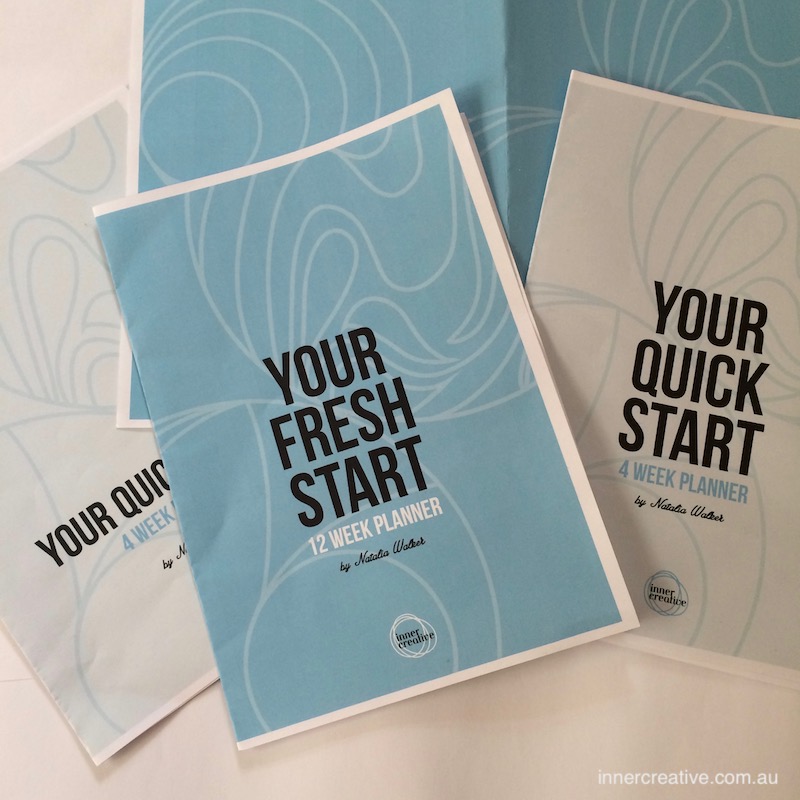 Inner Creative Your Fresh Start 12 Week Planner Cover Options
