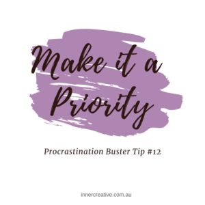 Inner Creative Procrastination Buster Tip 12