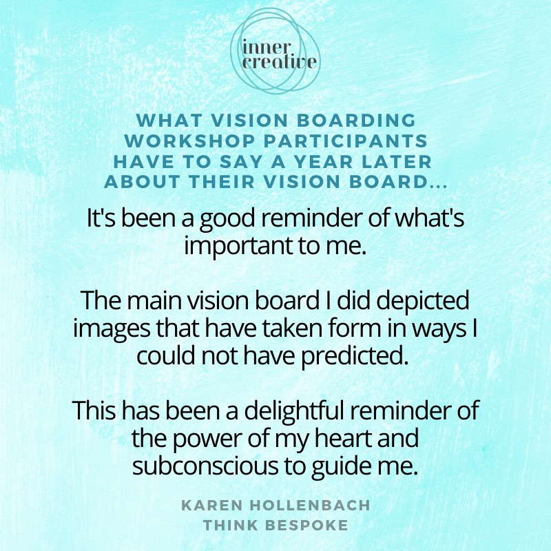 Inner Creative Vision Boarding Testimonial Post Nov 2018