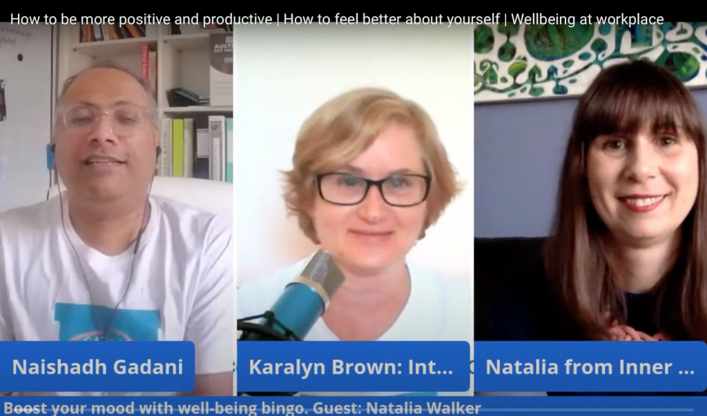 YouTube Career Care Package Natalia Walker Interview Wellbeing at workplace