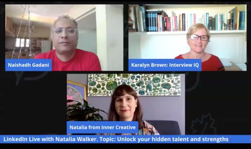 Career Care Package LinkedIn Live Unlocking your hidden strengths and talents 27 April 2020