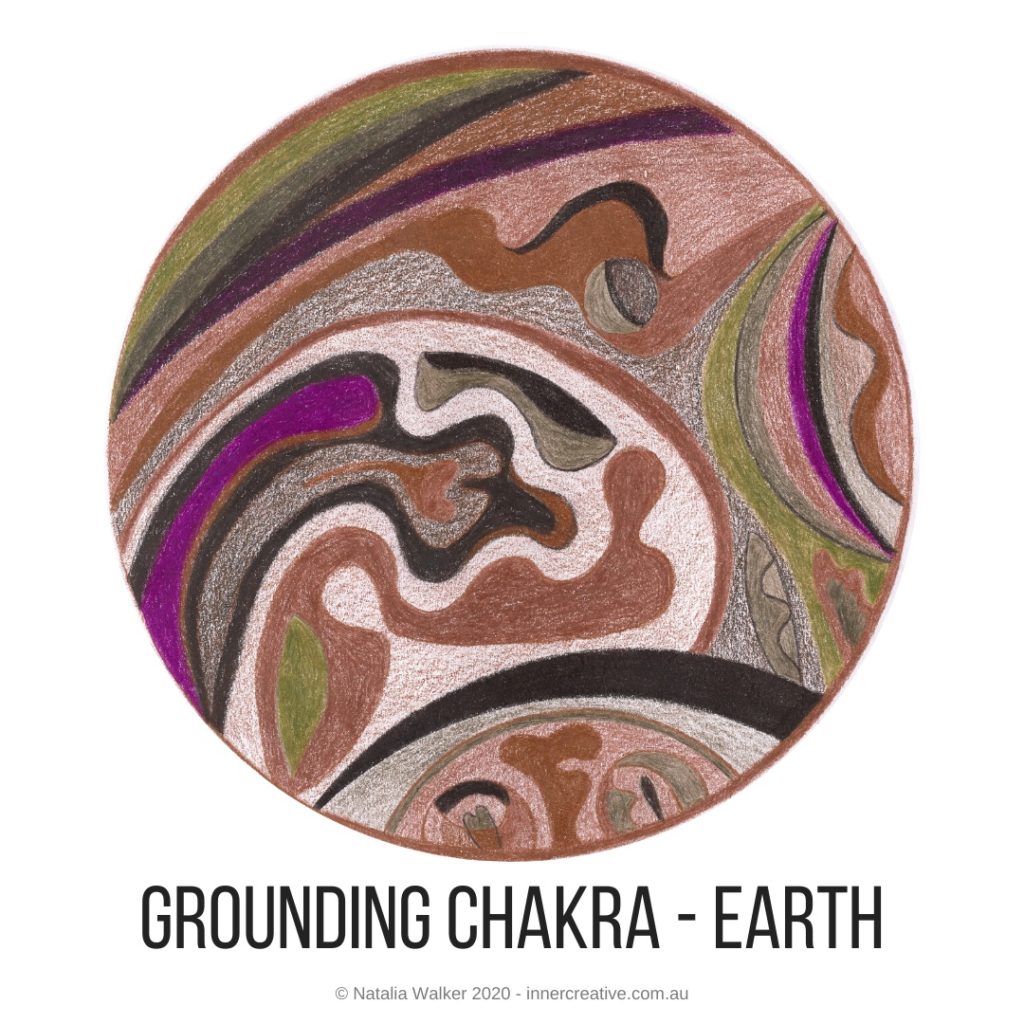 Inner Creative Mandala Inspiration - Grounding Chakra - Earth