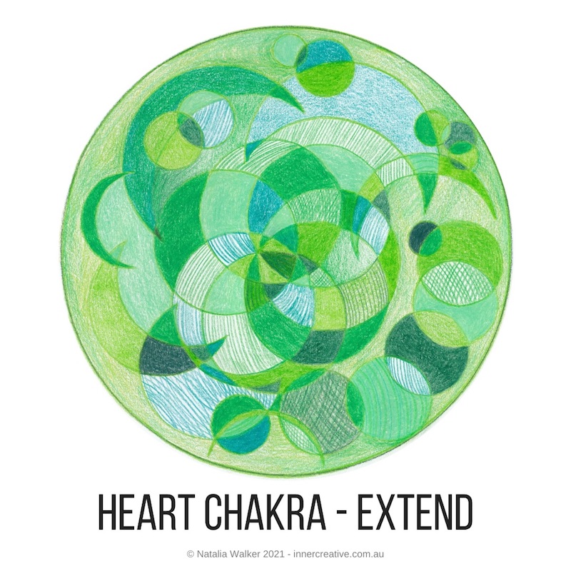 Inner Creative Mandala Inspiration Heart Chakra Extend